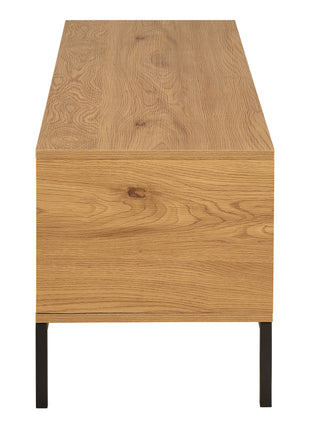 Seaford Tv Unit 2 Doors 1 Drawer in Matt Wild Oak