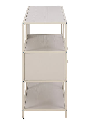 Seaford Grey Storage Unit with 2 Drawers and 3 Shelves