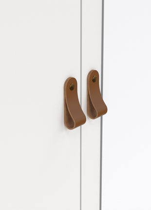 Barcelona Wardrobe with 2 doors + 1 mirror door + 2 drawers White