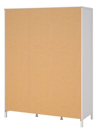 Barcelona Wardrobe with 3 Doors in White