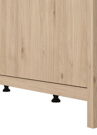 Barcelona Wardrobe with 3 Doors in Jackson Hickory Oak