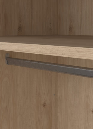 Barcelona Wardrobe with 3 Doors in Jackson Hickory Oak