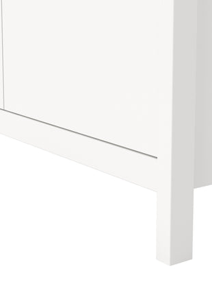 Barcelona Wardrobe with 2 Doors in White