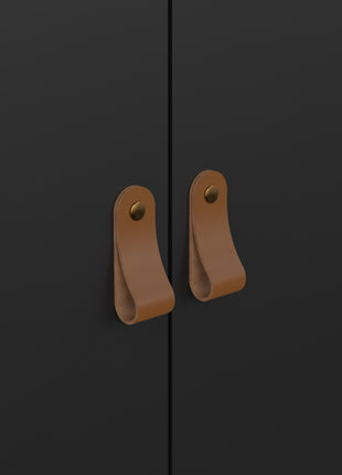 Barcelona Wardrobe with 2 Doors in Matt Black