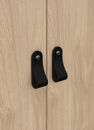 Barcelona Wardrobe with 2 Doors in Jackson Hickory Oak