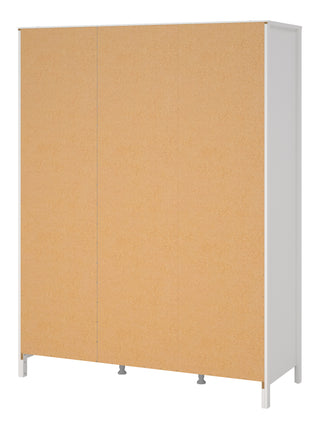 Madrid Wardrobe with 3 Doors in White