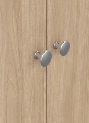 Madrid Wardrobe with 3 Doors in Jackson Hickory Oak