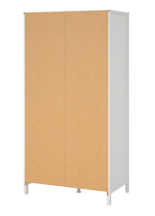 Madrid Wardrobe with 2 Doors in White