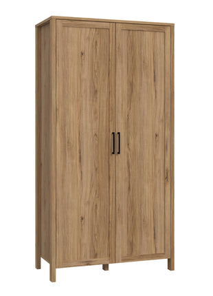 Malte Brun Hallway Wardrobe in Waterford Oak