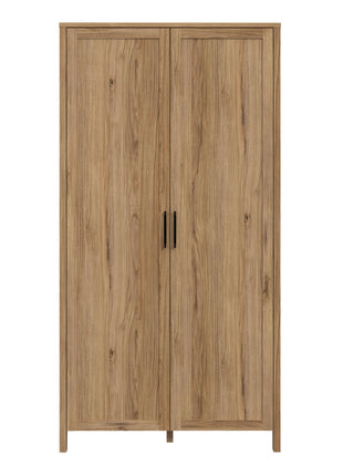 Malte Brun Hallway Wardrobe in Waterford Oak