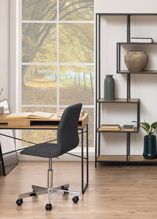 Seaford Office Desk with 1 Drawer in Oak
