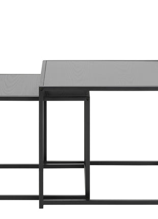 Seaford Nest of Tables in Ash Black